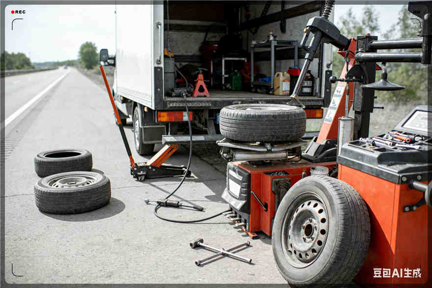 芝罘区扎胎道路救援-流动补胎