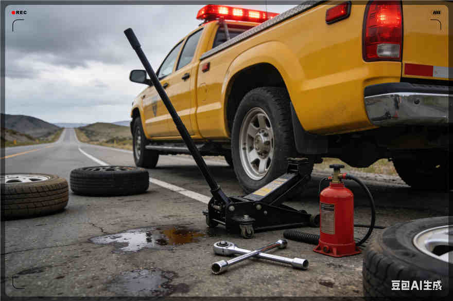 芝罘区爆胎道路救援-汽车换轮胎